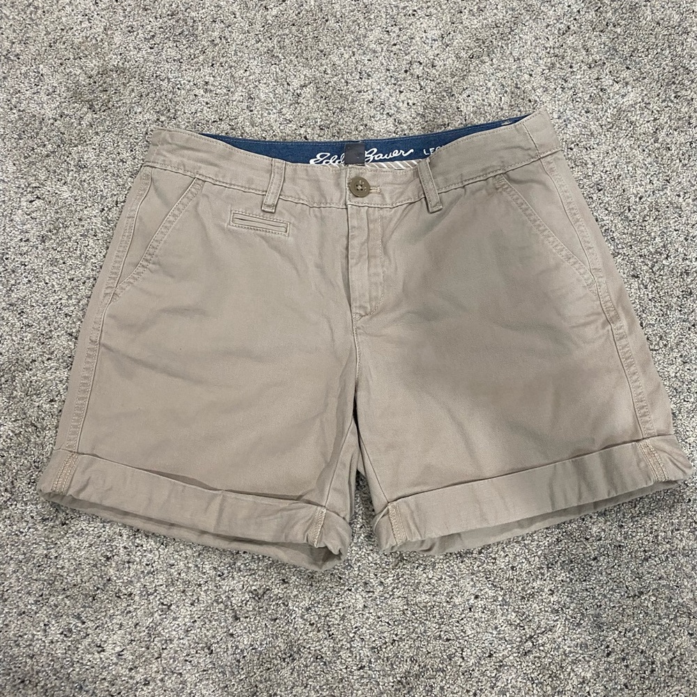 COPY - Eddie Bauer Rolled Hem Khaki Shorts